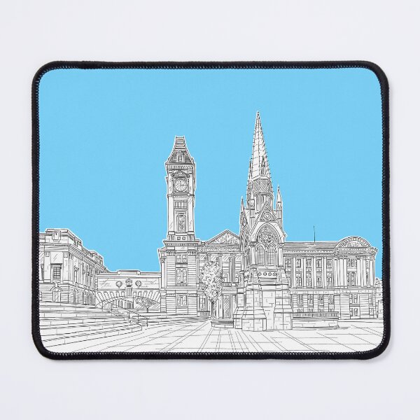 Item preview, Victoria Square, Birmingham, UK (pale blue version) designed and sold by Adam Regester.