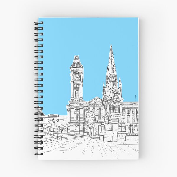 Item preview, Victoria Square, Birmingham, UK (pale blue version) designed and sold by Adam Regester.