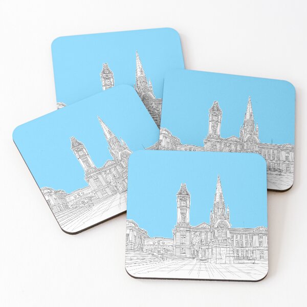 Item preview, Victoria Square, Birmingham, UK (pale blue version) designed and sold by Adam Regester.