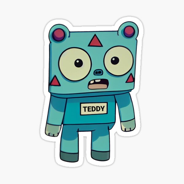 Robotics Stem Steam Science SciFi Colorful Cute Robot Sticker for Sale by  CattlettArt