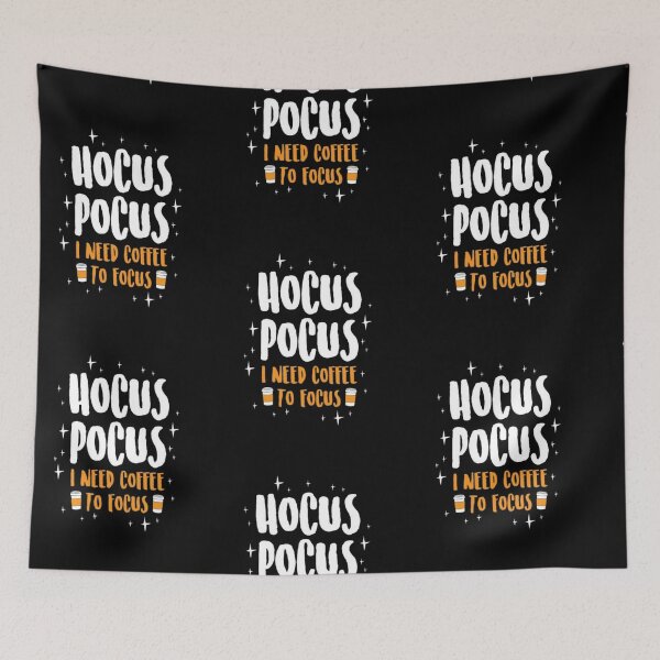 Item preview, Coffee break - hocus pocus I need coffee to focus | coffee design | for coffee lovers |  designed and sold by Arteartz.