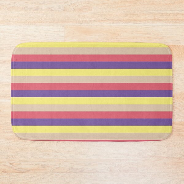 Item preview, Sunshine yellow, nude, deep pink, eggplant Exotic Colour Patterns designed and sold by byskillbytalent.