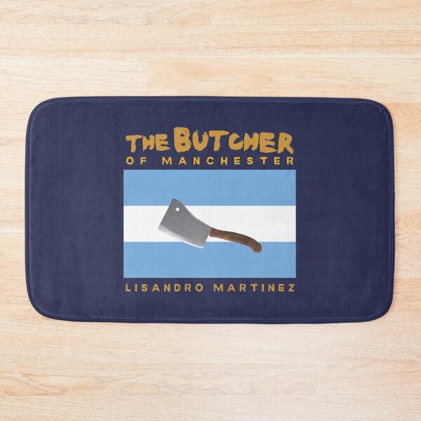Item preview, The Butcher of Manchester Lisandro Martinez Argentina Yellow designed and sold by supermanc.
