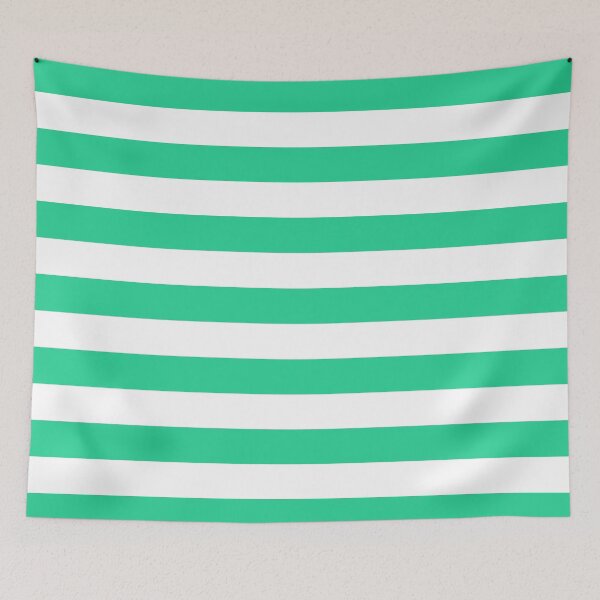 Item preview, MINT AND WHITE STRIPES designed and sold by Jordyn St. John.