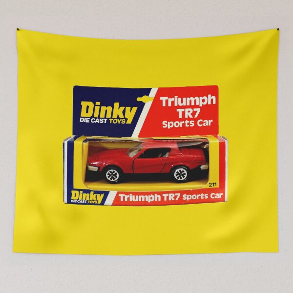 Item preview, TOY DIE CAST TRIUMPH TR7 SPORTS CAR designed and sold by ThrowbackAds.