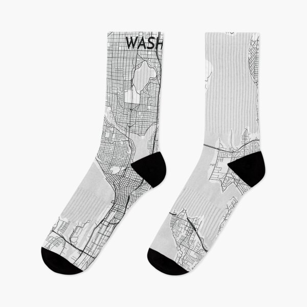 Item preview, SEATTLE United States City Map White designed and sold by taliaLivina.