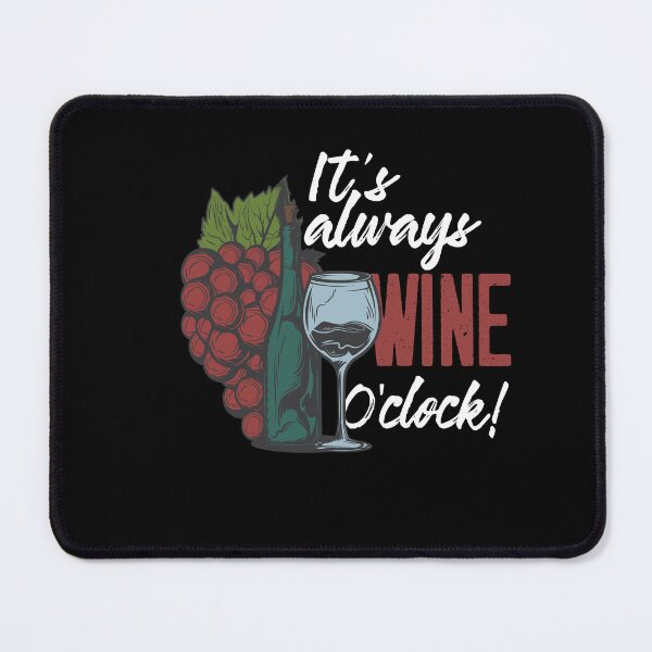 Item preview, time for wine designed and sold by Shirt-Expert.