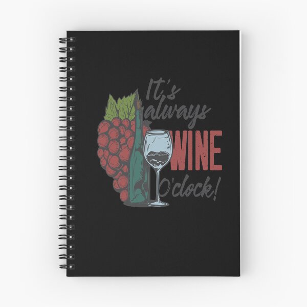 Item preview, time for wine designed and sold by Shirt-Expert.