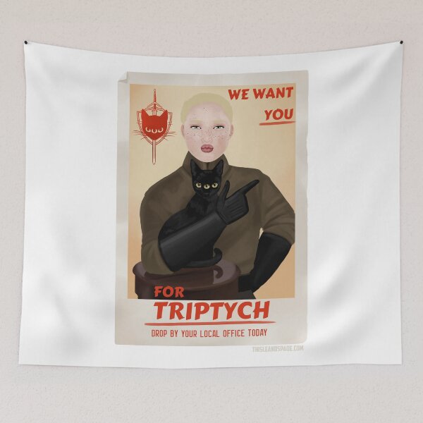 Item preview, Triptych Recruiter designed and sold by thistleandspade.