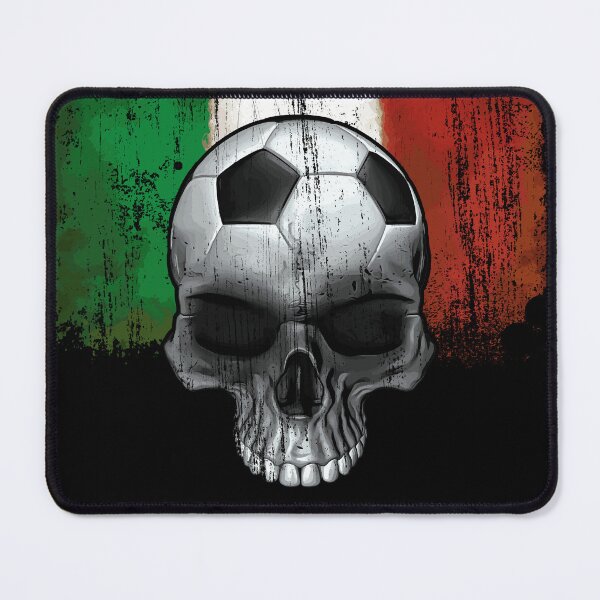 Item preview, italian football soccer skull designed and sold by drizzd.