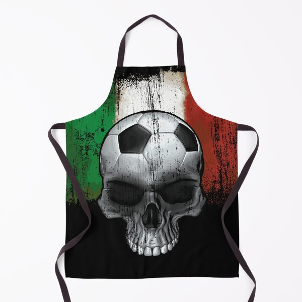 Item preview, italian football soccer skull designed and sold by drizzd.