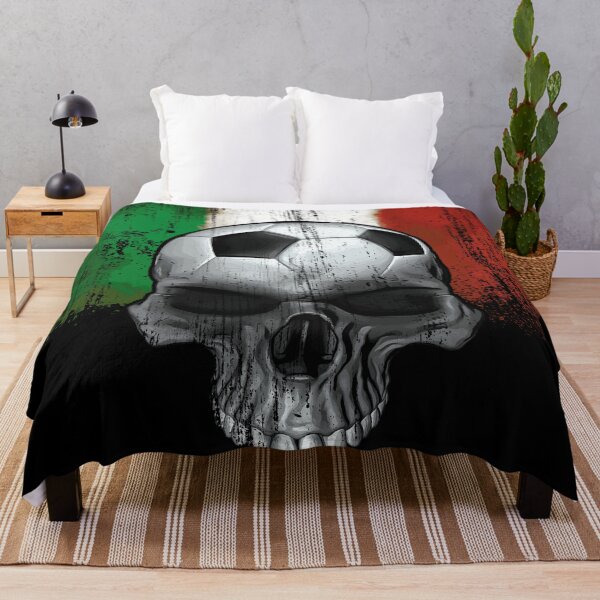Item preview, italian football soccer skull designed and sold by drizzd.