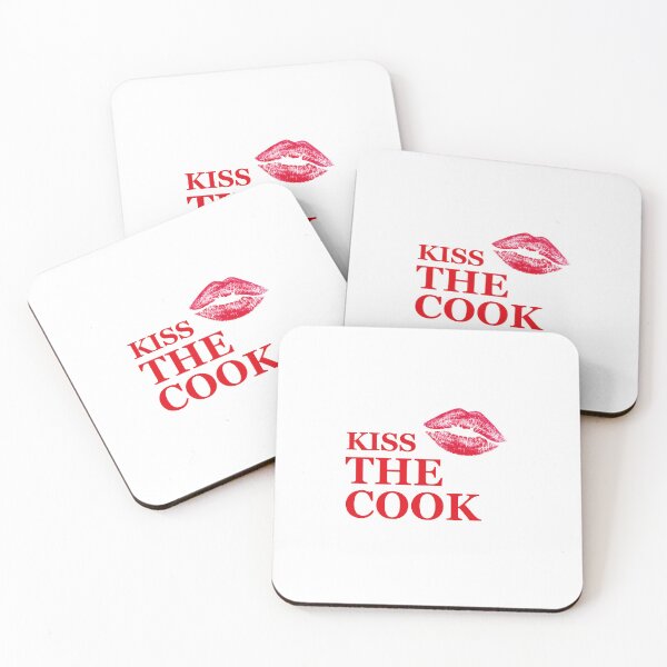 Item preview, Kiss The Cook - Lucifer Apron. designed and sold by rawlex.