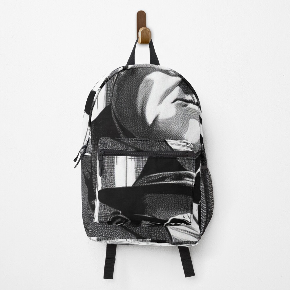 Vista previa del artículo con la obra «Mochila», diseñado y vendido por ComicsFactory.