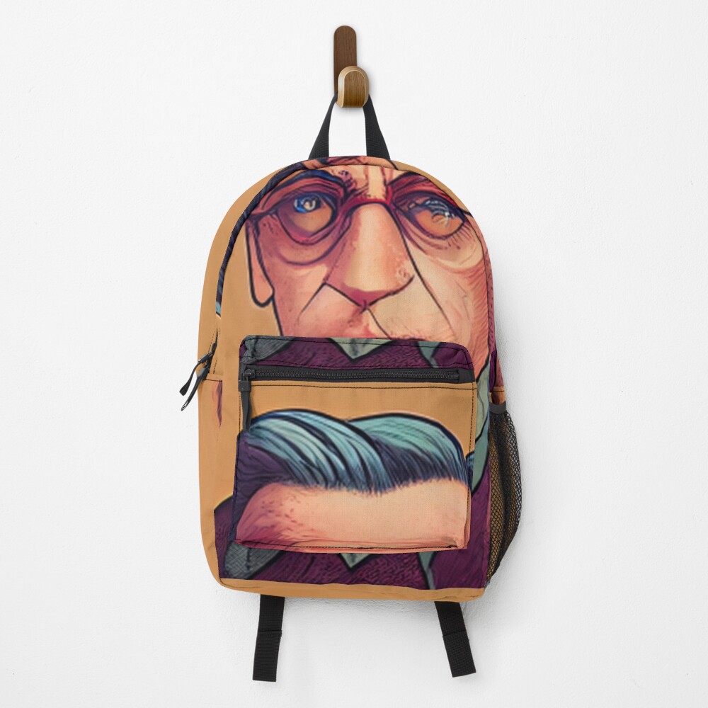 Vista previa del artículo con la obra «Mochila», diseñado y vendido por ComicsFactory.
