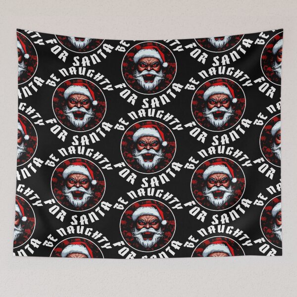 Item preview, Evil Santa - Creepy Santa Claus for Creepmas and Gothmas designed and sold by RabbitLair.