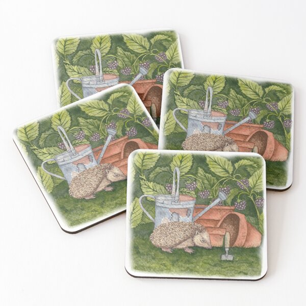 Item preview, Garden Hedgehog designed and sold by Fern Forest Paper.