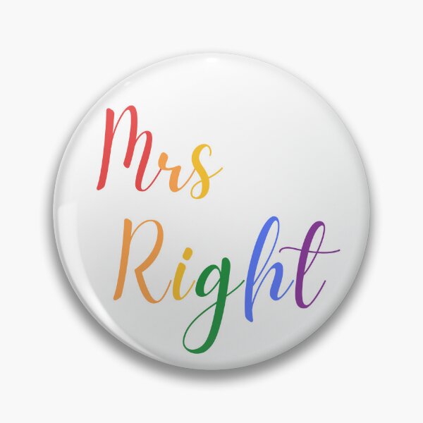 Item preview, Mrs. Right designed and sold by PopFabrik.