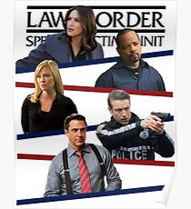 SVU Stripes Poster Poster