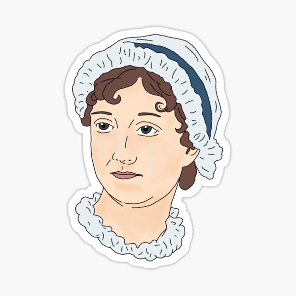 Aperçu de l'œuvre Portrait de Jane Austen créée et vendue par andilynnf.