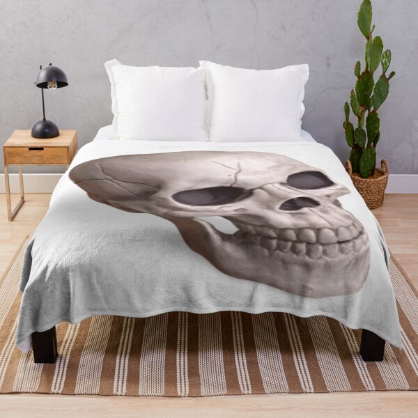 Item preview, Skull an integral part of the human skeleton gray bones designed and sold by ErisMerch.