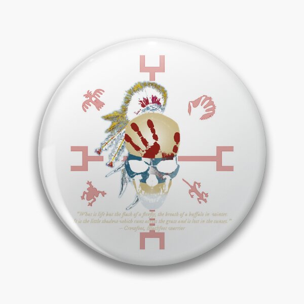 Item preview, Native American Quote and Skull   designed and sold by ClaireaHill.