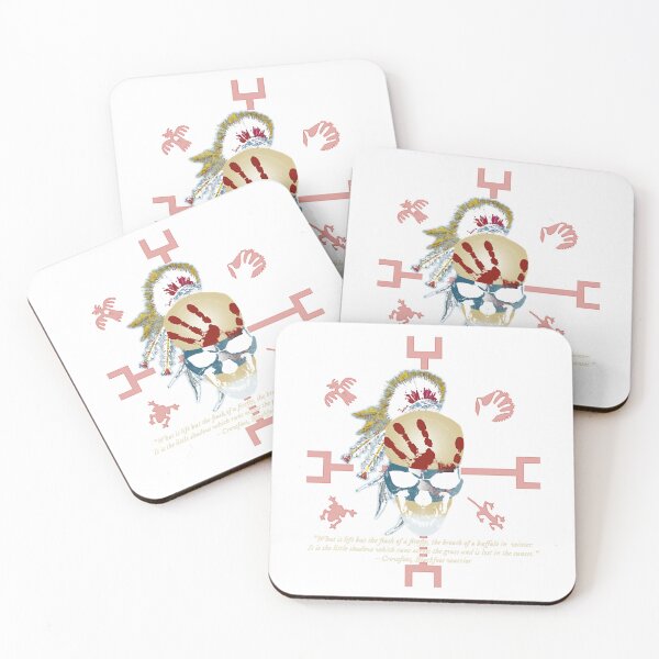 Item preview, Native American Quote and Skull   designed and sold by ClaireaHill.