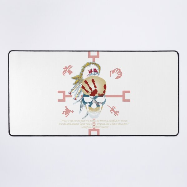 Item preview, Native American Quote and Skull designed and sold by ClaireaHill.