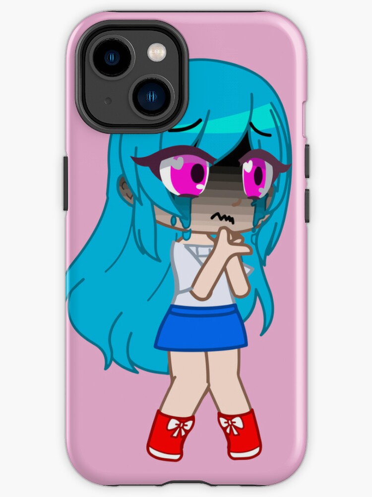 Sad Girl - Gacha club Girl with sweatshirt - Sad anime gacha chibi girl -  Gacha Club girls | iPad Case & Skin