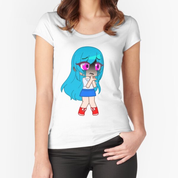 Gacha Life Girl T-shirt, série Gacha Club, moda coreana fofa