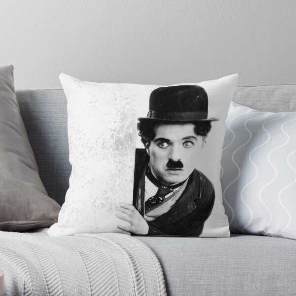 Charlie Chaplin Coussin