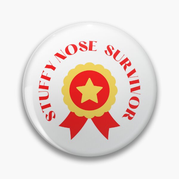 Item preview, Funny Stuffy Nose Survivor Design designed and sold by NomadMessenger.