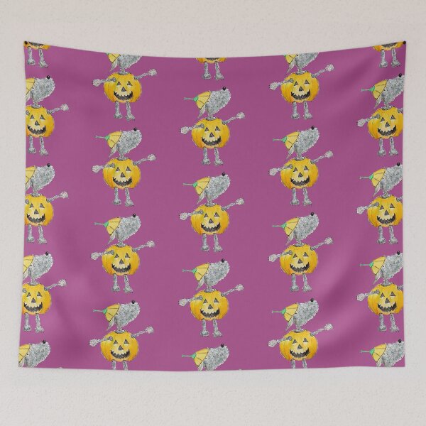 Item preview, Dog in pumpkin fancy dress, Bedlington Terrier Dog designed and sold by The Quaint and Quirky.