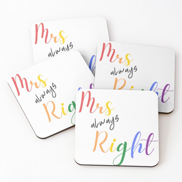 Item preview, Mrs. Always Right designed and sold by PopFabrik.