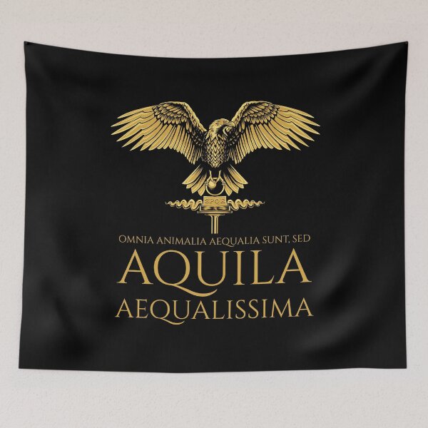Item preview, All animals are equal, but the eagle is the most equal - Ancient Roman History - SPQR Classical Latin designed and sold by Styrman.