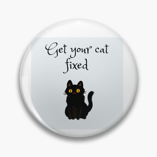 Item preview, Get your cat fixed stickers designed and sold by PRECALB OUTFIT.