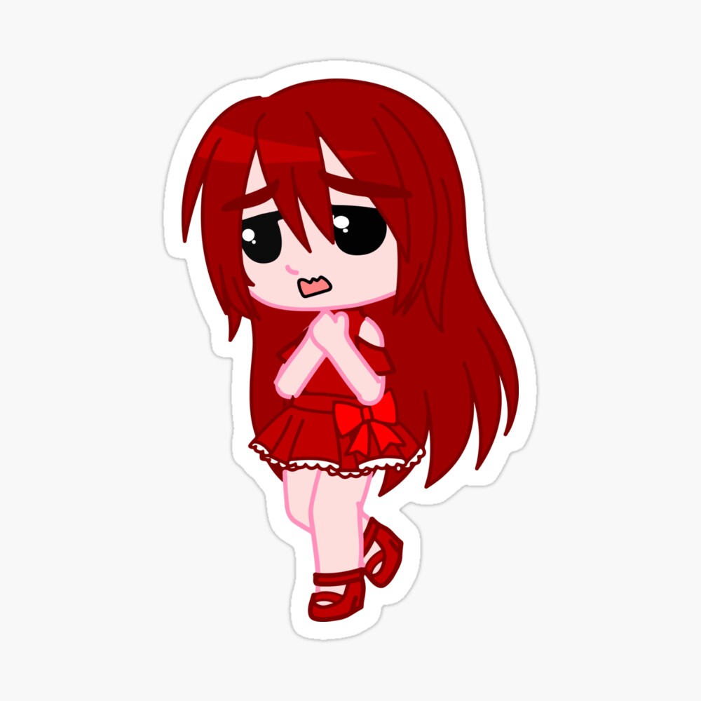 Sad chibi girl Gacha club. Anime gacha chibi girl with bullying - Gacha Club  Dolls - Gacha Club Girls