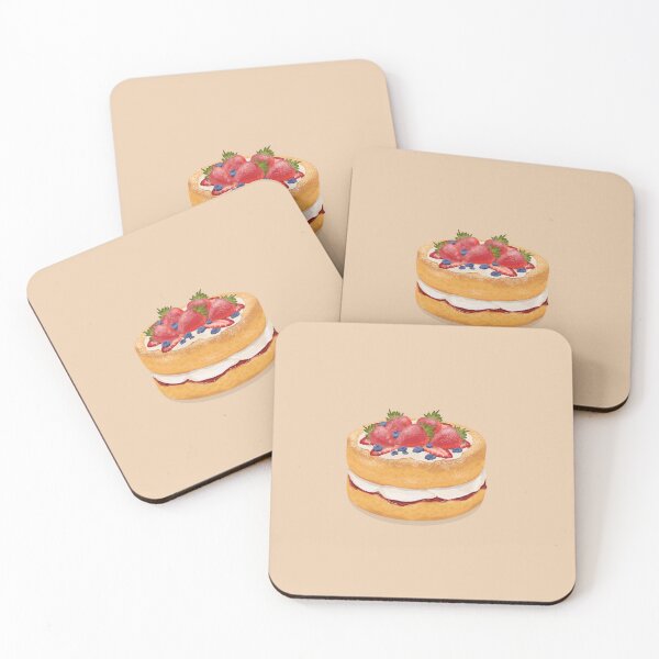 Item preview, Sponge cake designed and sold by Purplepugprints.
