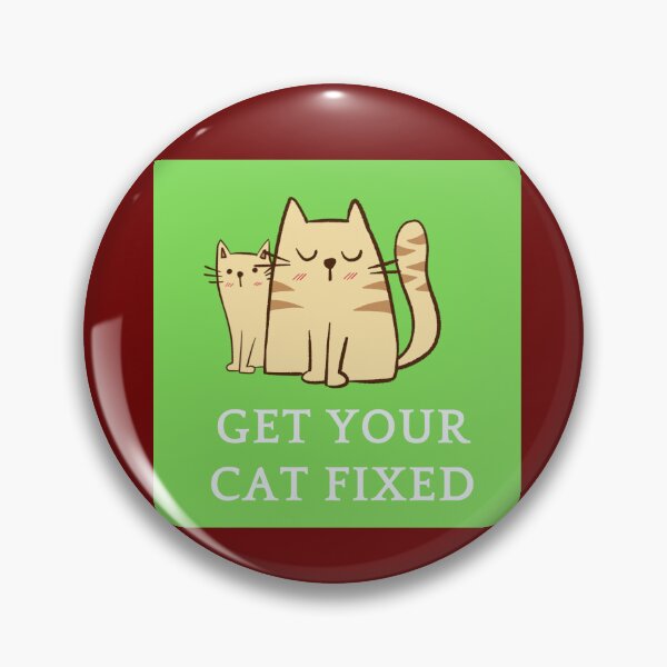 Item preview,  Get your cat fixed stickers designed and sold by PRECALB OUTFIT.