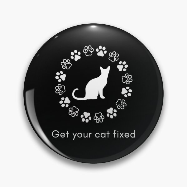 Item preview,  Get your cat fixed stickers designed and sold by PRECALB OUTFIT.