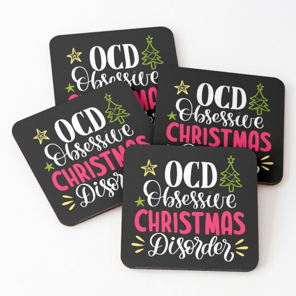 Item preview, christmas ocd designed and sold by Mindy Bubble.