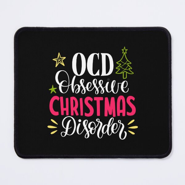 Item preview, christmas ocd designed and sold by Mindy Bubble.