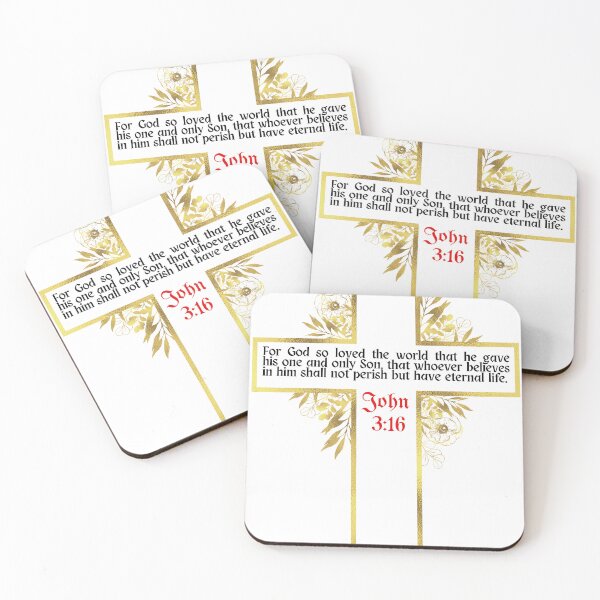Item preview, Bible Verse John 3:16  designed and sold by VerseforWear.