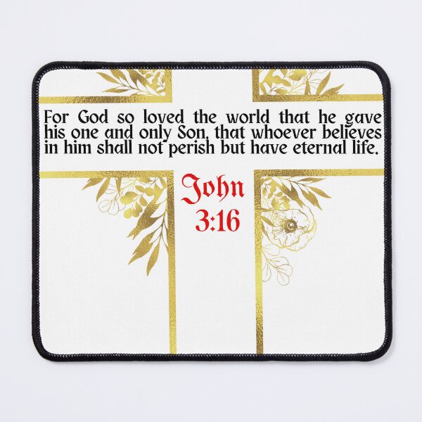 Item preview, Bible Verse John 3:16  designed and sold by VerseforWear.