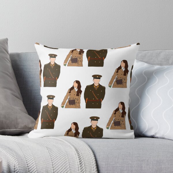 CRASH LANDING ON YOU Throw Pillow