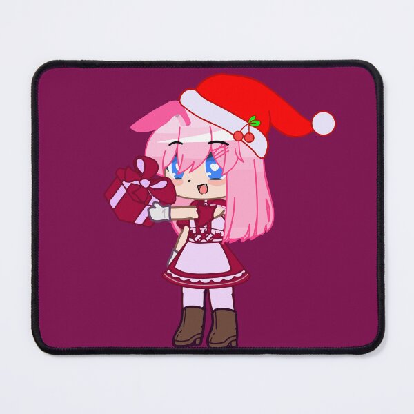 Item preview, Chibi girl kawaii anime Gacha club Christmas - Christmas dolls - Chibi anime christmas and video game. Gacha girl with christmas hat designed and sold by gachanime.