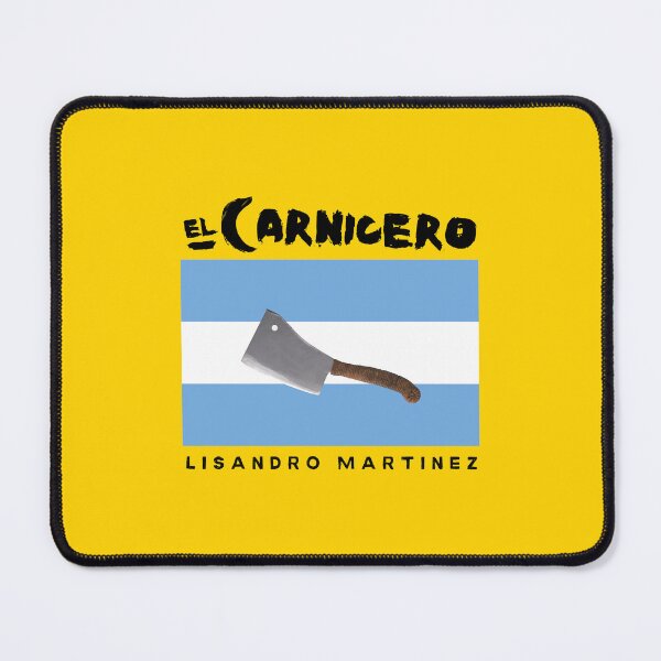 Item preview, El Carnicero Lisandro Martinez Argentina Black designed and sold by supermanc.