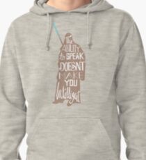 The ability to speak doesn't make you intelligent Pullover Hoodie