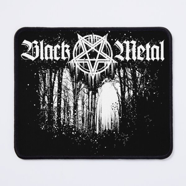 Item preview, black metal | With winter forest and pentagram designed and sold by Skady666.