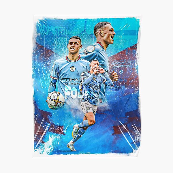 "PHIL FODEN goal celebration" Poster for Sale by BaptiseHayden Redbubble